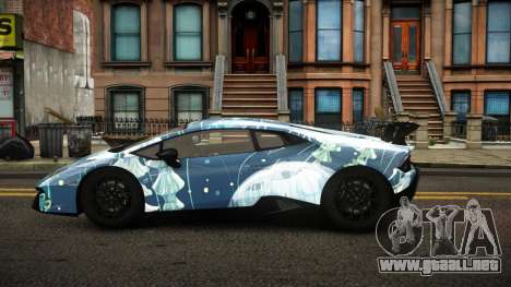 Lamborghini Huracan Nerael S5 para GTA 4