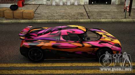 Koenigsegg Agera Caria S13 para GTA 4