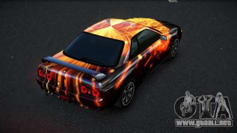 Nissan Skyline R32 Lanie S13 para GTA 4