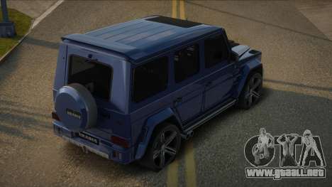 Mercedes-Benz G700 Brabus WDS para GTA San Andreas