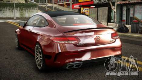 Mercedes-Benz C63S AMG Isol para GTA 4