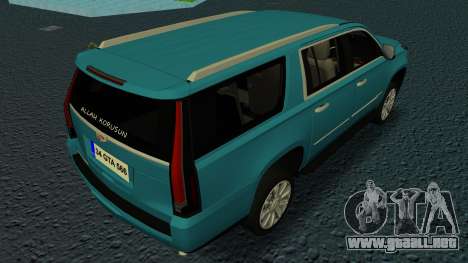 Cadillac Escalade 2019 para GTA Vice City