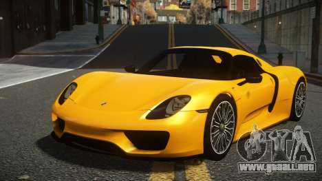 Porsche 918 Wislecov para GTA 4