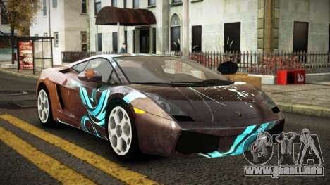 Lamborghini Gallardo Erfiaxa S5 para GTA 4