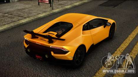 Lamborghini Huracan Enur para GTA 4