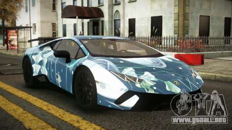 Lamborghini Huracan Nerael S5 para GTA 4