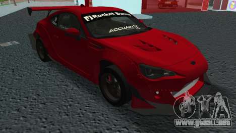 Subaru BRZ RocketBunny para GTA Vice City