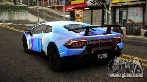 Lamborghini Huracan Nerael S6 para GTA 4