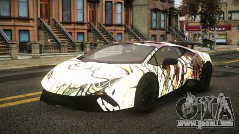 Lamborghini Huracan Nerael S7 para GTA 4