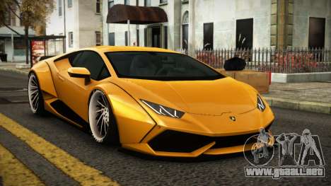 Lamborghini Huracan Zinig para GTA 4