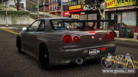 Nissan Skyline R34 Akok para GTA 4