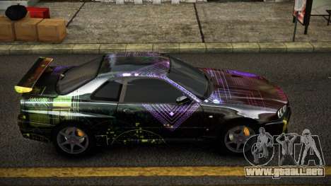 Nissan Skyline R34 Erxah S3 para GTA 4