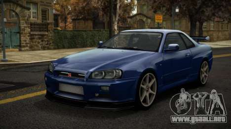 Nissan Skyline R34 Doofe para GTA 4
