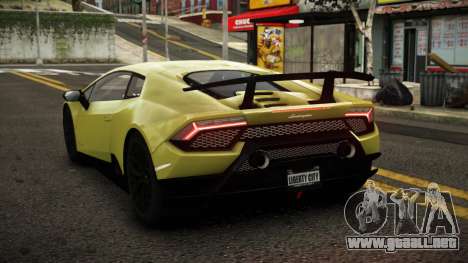Lamborghini Huracan Nerael para GTA 4