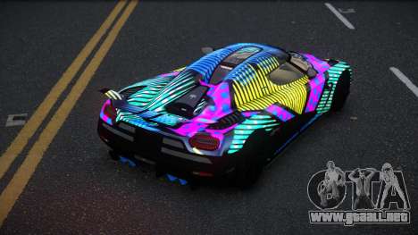 Koenigsegg Agera Xisly S8 para GTA 4