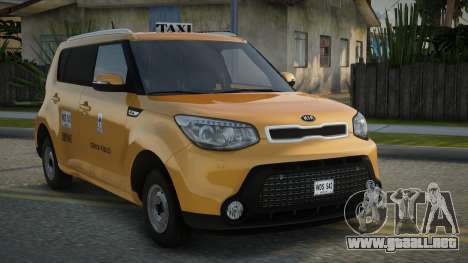 Kia Soul Taxi 15th para GTA San Andreas