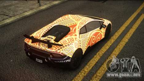 Lamborghini Huracan Nerael S12 para GTA 4