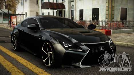 Lexus RC F Muqxoh para GTA 4