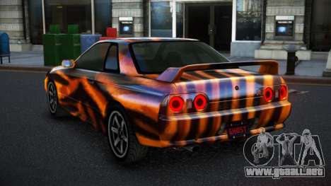 Nissan Skyline R32 Lanie S10 para GTA 4