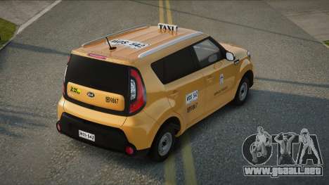 Kia Soul Taxi 15th para GTA San Andreas