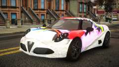 Alfa Romeo 4C Fiasa S9 para GTA 4