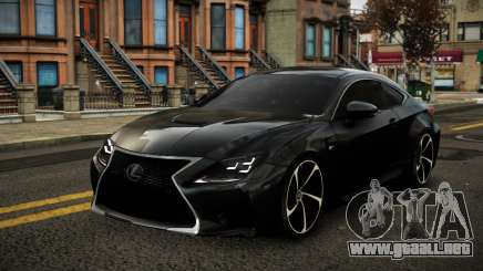 Lexus RC F Muqxoh para GTA 4