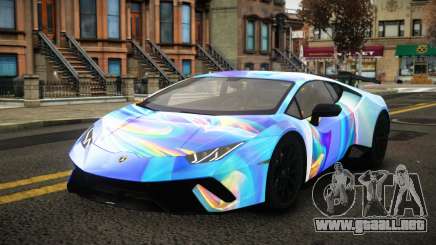 Lamborghini Huracan Nerael S6 para GTA 4
