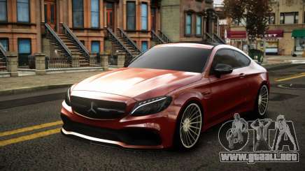 Mercedes-Benz C63S AMG Cuhwi para GTA 4