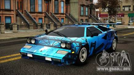 Lamborghini Countach Brier S14 para GTA 4