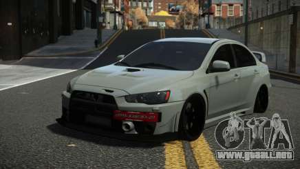 Mitsubishi Lancer Evolution X Deixe para GTA 4