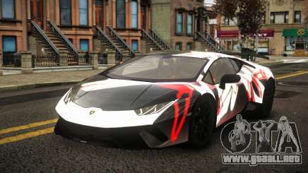 Lamborghini Huracan Nerael S10 para GTA 4