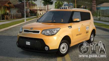 Kia Soul Taxi 15th para GTA San Andreas