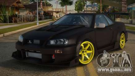 Nissan Skyline R34 Analber para GTA San Andreas