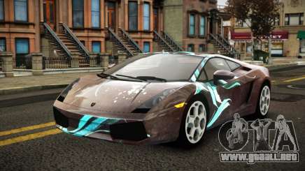 Lamborghini Gallardo Erfiaxa S5 para GTA 4