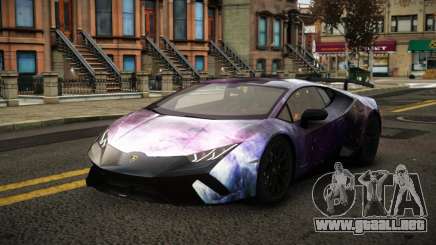Lamborghini Huracan Nerael S11 para GTA 4