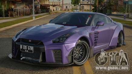 Nissan GTR R35 Anielth para GTA San Andreas