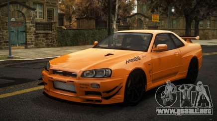 Nissan Skyline R34 Kazu para GTA 4