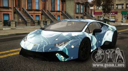 Lamborghini Huracan Nerael S5 para GTA 4