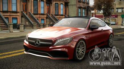 Mercedes-Benz C63S AMG Isol para GTA 4
