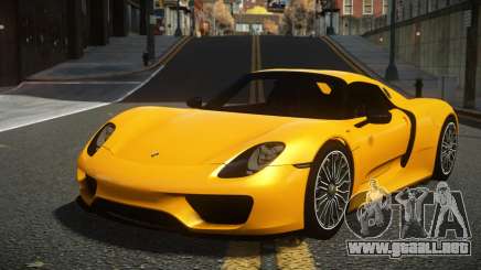 Porsche 918 Wislecov para GTA 4