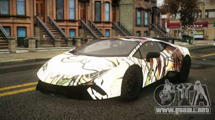 Lamborghini Huracan Nerael S7 para GTA 4