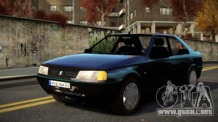 Peugeot 405 Nuwcapali para GTA 4