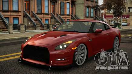 Nissan GT-R Qufo para GTA 4