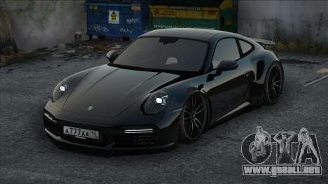 Porsche 911 Carrera S 19 Black para GTA San Andreas