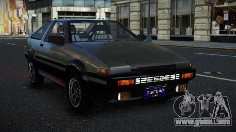 Toyota AE86 Caxma para GTA 4