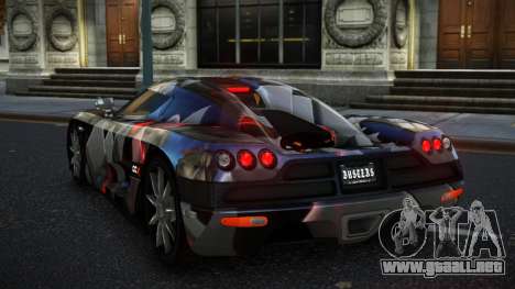 Koenigsegg CCX Reyen S8 para GTA 4