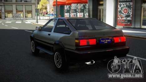 Toyota AE86 Caxma para GTA 4