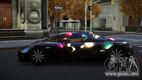 Koenigsegg CCX Reyen S4 para GTA 4