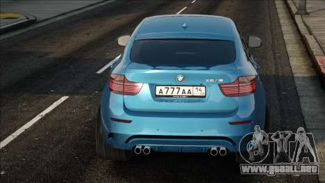BMW X6M AA para GTA San Andreas