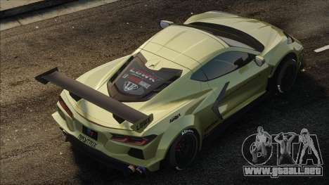 Chevrolet Corvette C8 Liberty Walk Silhoutte Wor para GTA San Andreas